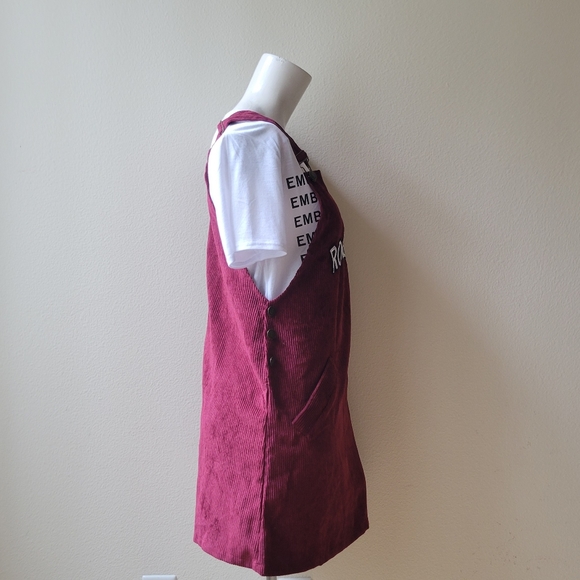 Rockers Velvet Ribbed Dress - Picture 5 of 9